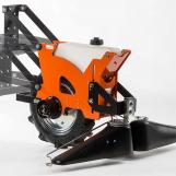 Flexomant module with parallelogram for ensuring that the wheel is in constant contact with the ground